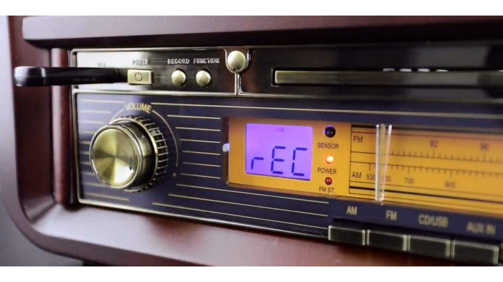 How to Record Vinyl Records to USB/MP3 - Electrohome Signature (EANOS700)