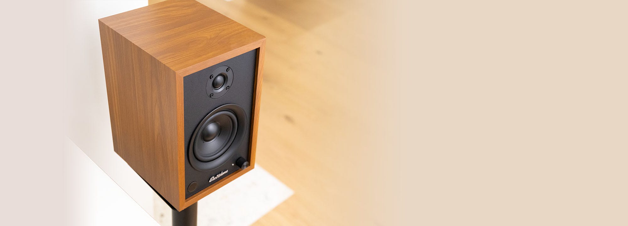 McKinkley Powered Bluetooth Bookshelf Speaker
